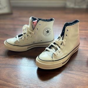 White women’s size 7 Converse.